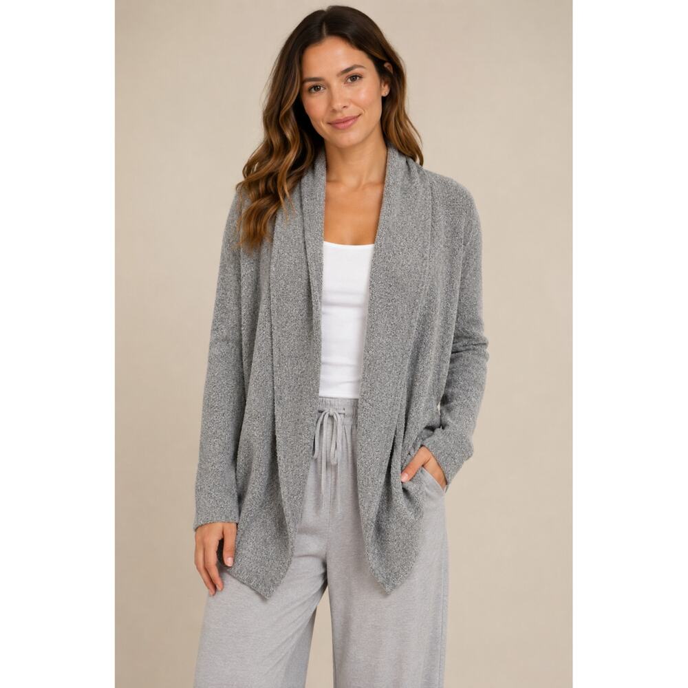 Barefoot Dreams CozyChic Cardigan Sweater XS/S Soft Lounge Coastal Cottagecore
